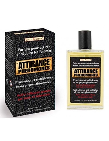 Pheromos – Perfume para hombre activador de feromonas, aumenta la libido, excita a la mujer, afrodisíaco potente para hombres