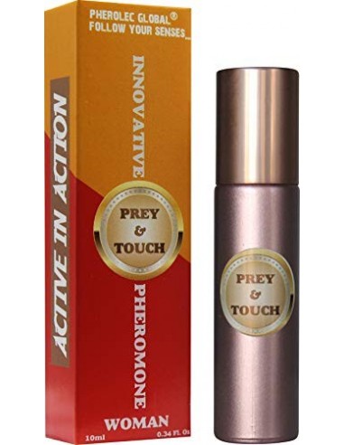 Prey & Touch aceite de feromonas de punto de pulso para mujeres 10ml perfume de feromonas feromonas femeninas ultra fuertes