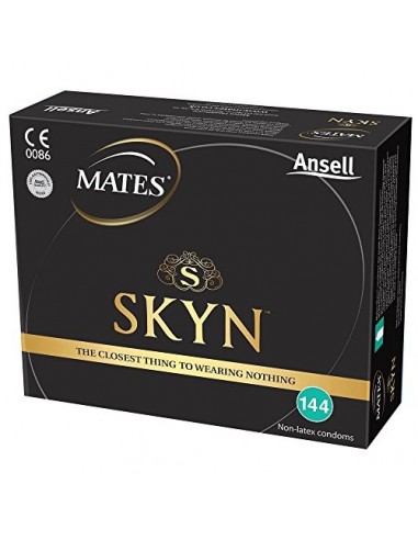 Mates Skyn Condones originales sin látex- Pack de 144