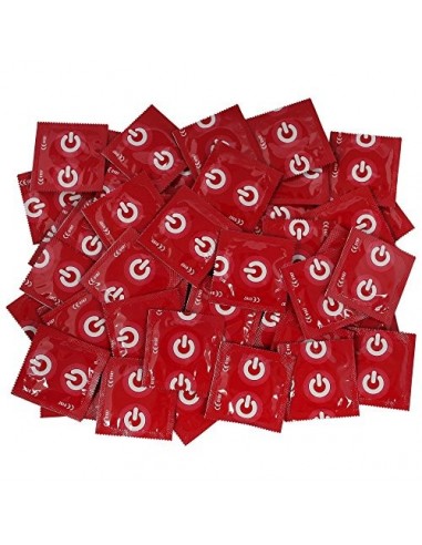 ON  condones - condones con sabor a fresa - 100 condones