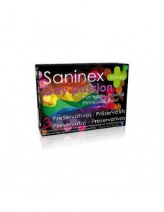 SANINEX PRESERVATIVOS GAY PASSION PUNTEADO 3UDS