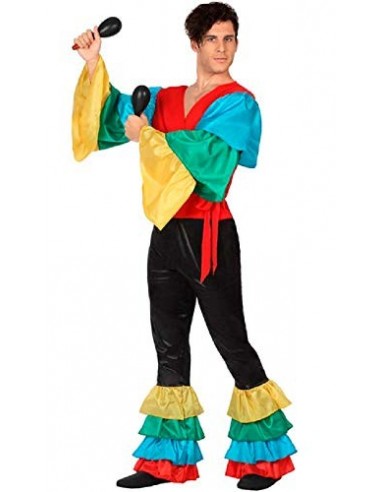 Atosa-26859 Disfraz Rumbero, multicolor, Medium/Large  26859 
