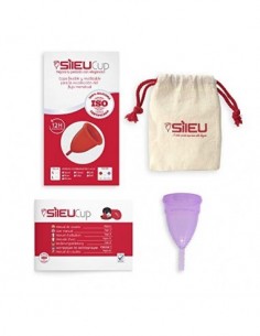 Copa Menstrual Sileu Cup Sport - Copa deportiva perfecta para deportes, pilates, yoga, piscina, baile, gimnasio - Alternativa
