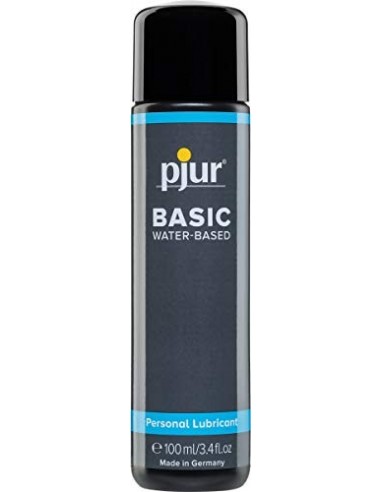 pjur BASIC WATERBASED - Lubricante acuoso para principiantes - también adecuado para juguetes  100ml 