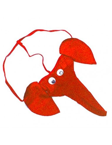 Busirde Hombres elefante Nariz Tangas Hombres G-secuencia de los pantalones rojo de los hombres de ropa interior calzoncillos