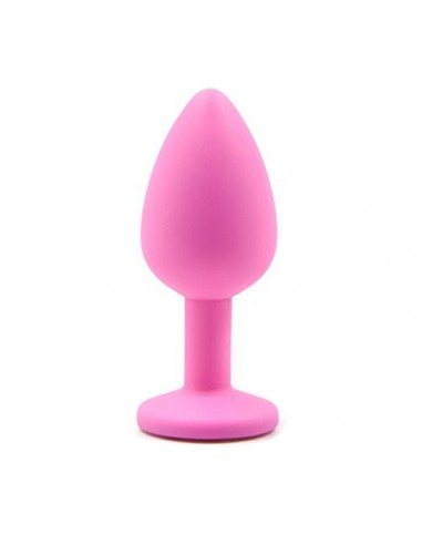 Hombres Mujeres silicona enchufe del de silicona pequeño enchufe extremo de cristal juguetes adultos del sexo de acero Butt I